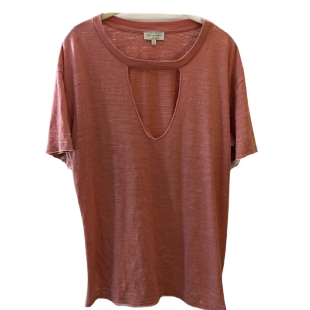 Lucky Brand burnout tshirt